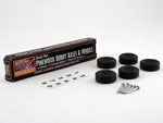 P388 BSA - Official Pinewood Derby®  Replacement Wheels & Axles Wheels and Axles (Click for larger picture)