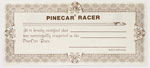 P425 PineCar Derby® Certificate (Pkg 25) Race Promoter's Accessories (Click for larger picture)