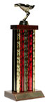 P436 12-inch Deluxe PineCar Trophy-First Place Race Promoter's Accessories (Click for larger picture)