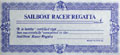 SR437 Certificate(Pkg 25) SailBoat Racer® SailBoat Racer® Promoter's Accessories (Click for larger picture)