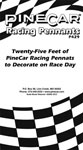 P429 Decorative Racing Pennants - 25 foot Race Promoter's Accessories (Click for larger picture)