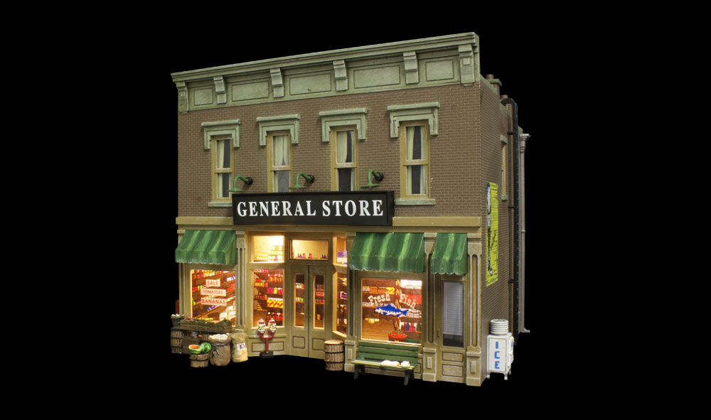Woodland Scenics 5021 | Lubener's General Store - Built-&-Ready | HO S