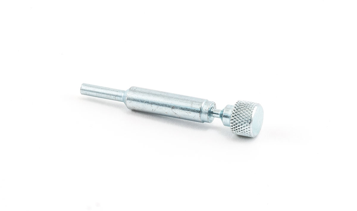 Pro Wheel Mandrel - This tool is designed to hold wheels to prepare them for racing