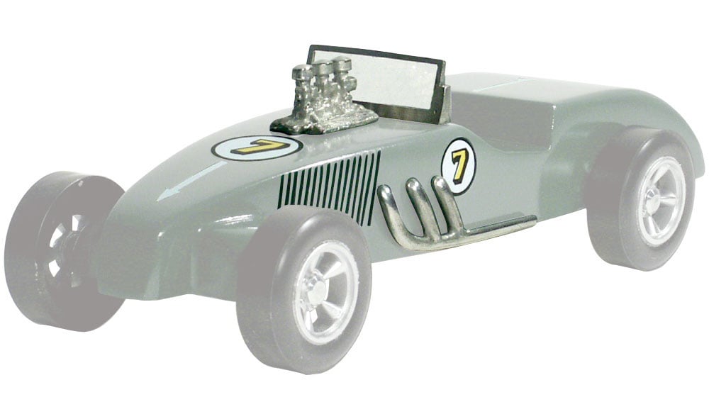 Street Rod - Custom Parts with Decals contain lead-free castings and Dry Transfer Decals