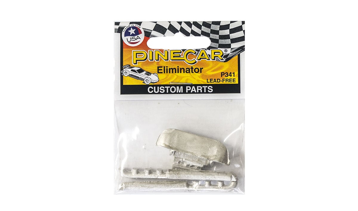 Eliminator - Custom Parts contain lead-free castings, such as drivers, engines, pipes and roll bars