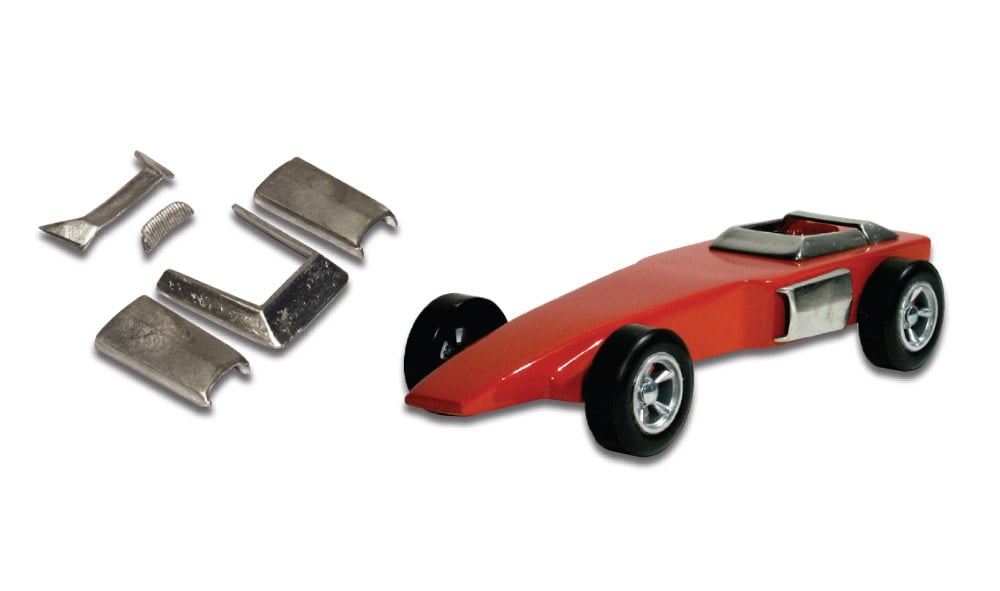 Star Fire - Custom Parts contain lead-free castings, such as drivers, engines, pipes and roll bars