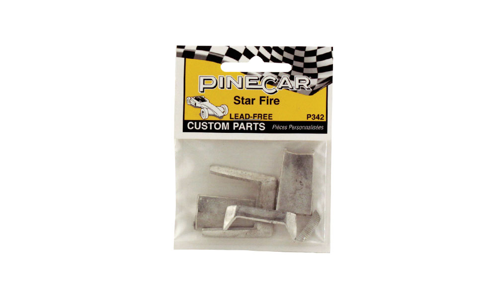 Star Fire - Custom Parts contain lead-free castings, such as drivers, engines, pipes and roll bars