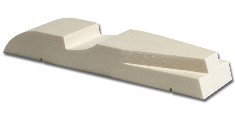 Pre-Cut Designs<sup>™</sup>  Roadster - Rough-cut, unfinished Roadster shape for those who want a great looking racer but may not have the necessary woodworking tools or skills