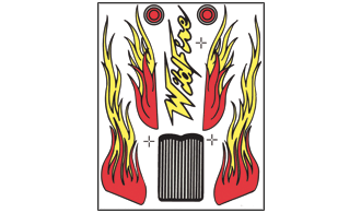 Pinecar Kit Deluxe Auto Da Corsa Wildfire Roadster - Modellismo Per Derby