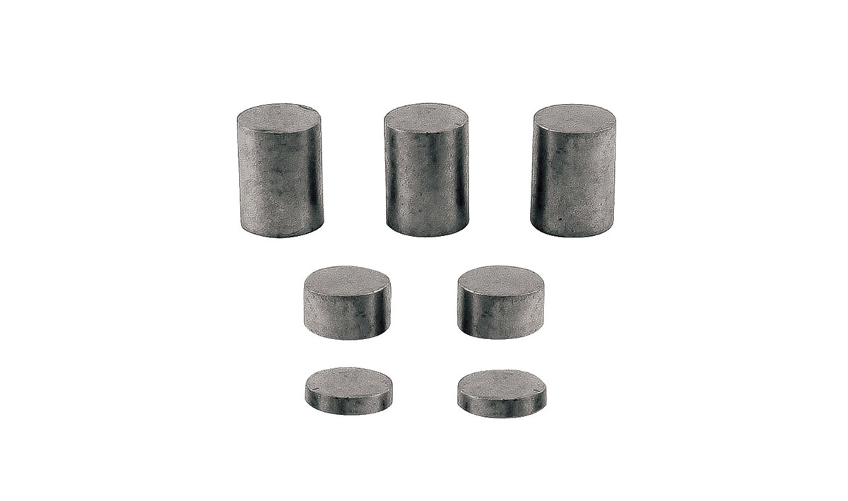 Tungsten Incremental Weights<sup>™</sup> Cylinder 2 oz - Tungsten is 1