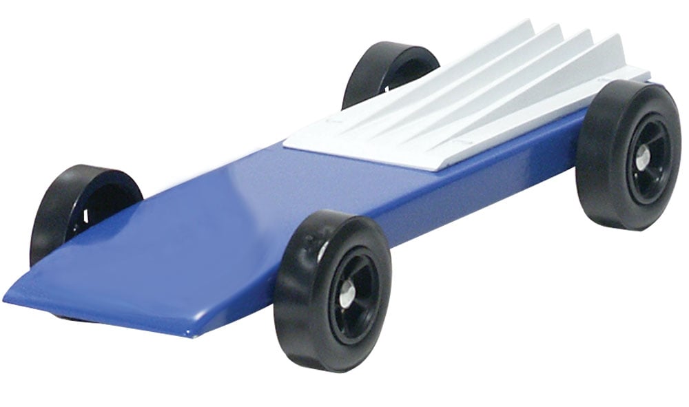 Aerodynamic Racer Weight - Ideal for low-profile racers with a flat body design