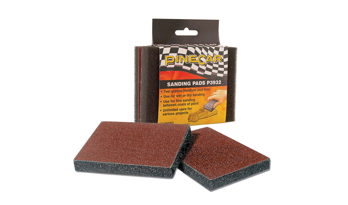 Sanding Pads - Use these long-lasting pads wet or dry to achieve a perfectly smooth finish before and during the painting process