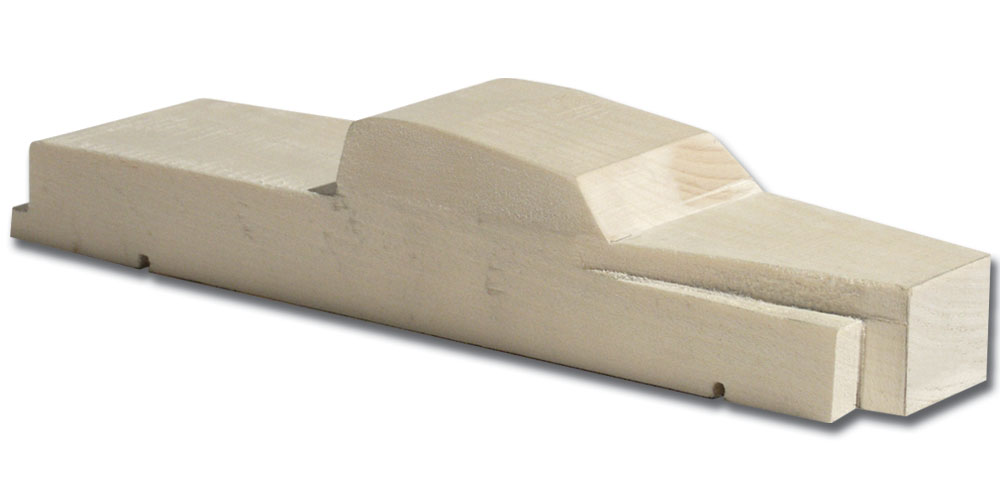 Pre-Cut Designs<sup class ='tm'>®</sup> - Truckster 4x4 - Rough-cut, unfinished 4 x 4 Truckster shape for those who want a great looking racer but may not have the necessary woodworking tools or skills