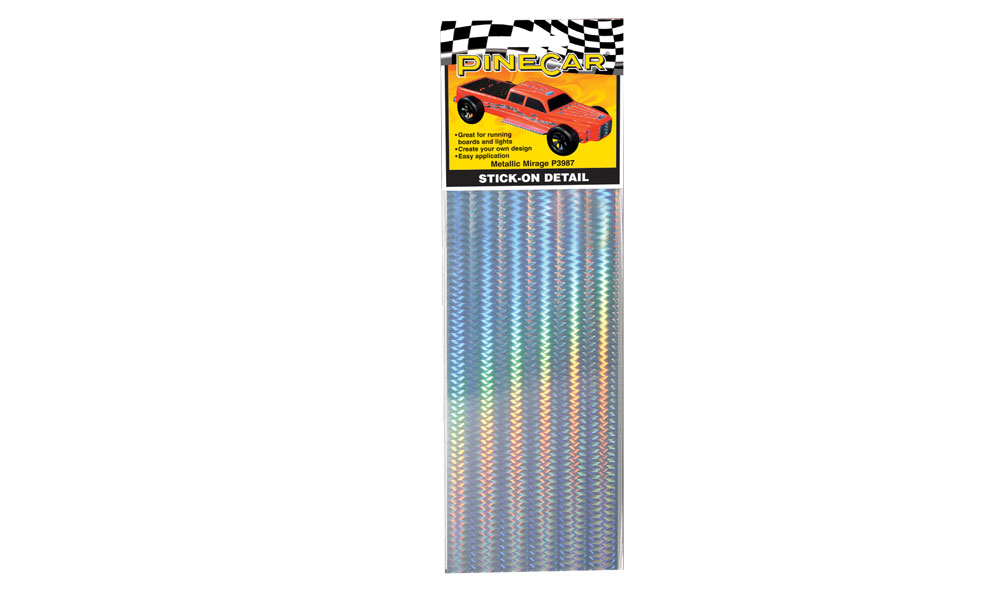 Metallic Mirage - Create your own designs, cut out and stick on your racer
