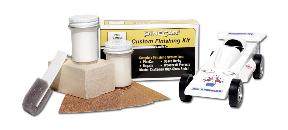 Formula White - Use this kit to finish wood, plastic or metal parts
