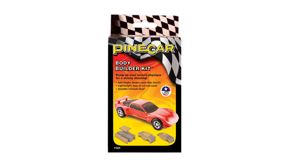 Body Builder Kit® - Add height, fenders, fins and other details to a block or wedge