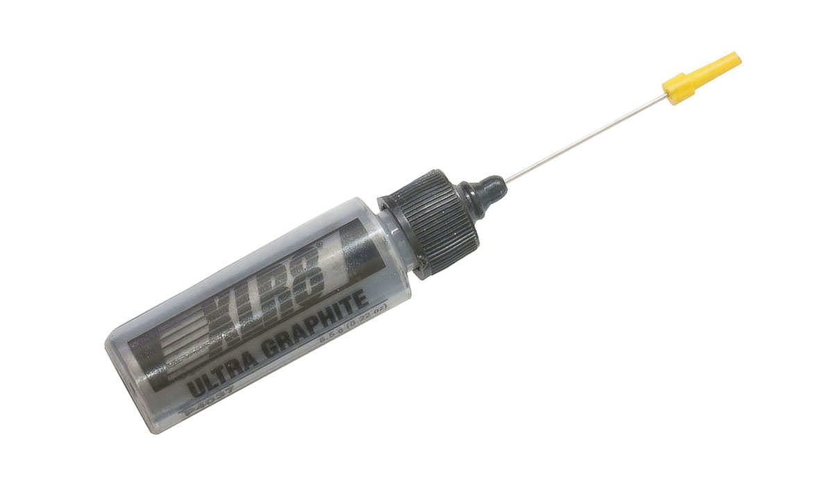 XLR8<sup =class'tm'>®</sup> Ultra Graphite - Laboratory tested for performance, special-blend formula XLR8 amps your racer&rsquo;s speed to the max! Includes stainless steel needle applicator for precision placement