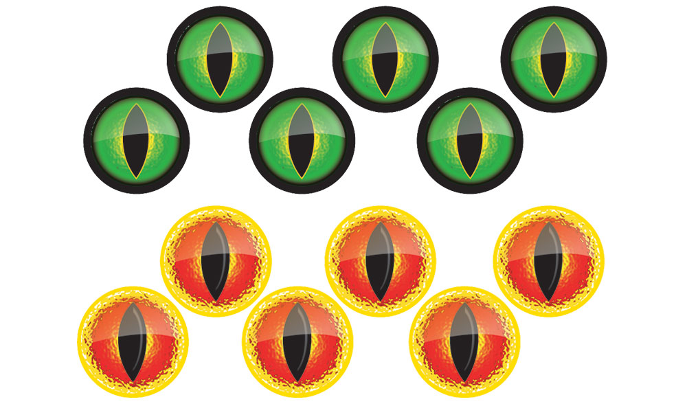 Green Snake Wheel Flare<sup>®</sup> - Wheel Flare original graphics offer a fun, quick and easy way to customize wheels and tires
