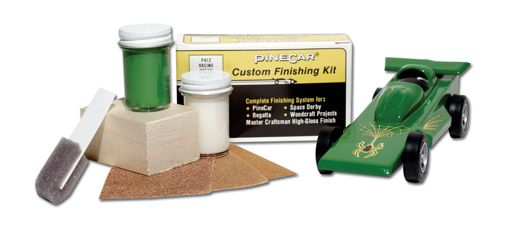 Racing Green - Use this kit to finish wood, plastic or metal parts
