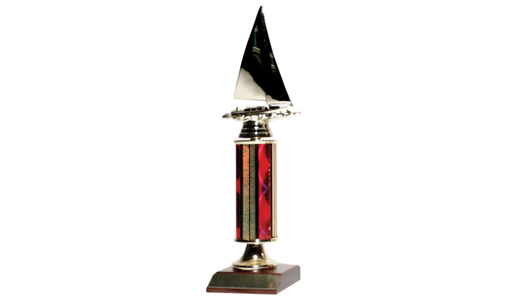 9-inch SailBoat Trophy - Get this 9" First Place Trophy for the little sailors in your SailBoat Race