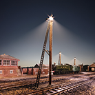  Train Yard Lights